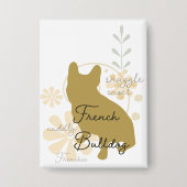 French Bulldog Button (Voorkant)