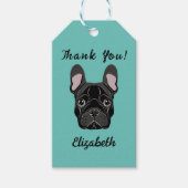French Bulldog Cadeaulabel (Voorkant)