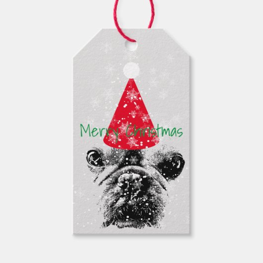 French Bulldog Cadeaulabel (Voorkant)
