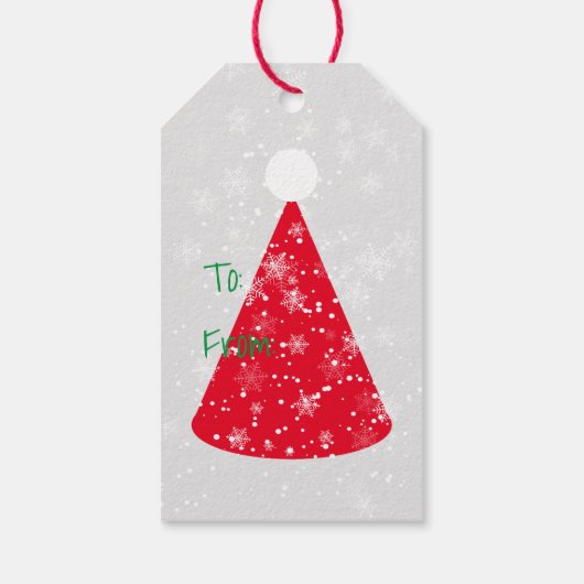 French Bulldog Cadeaulabel (Achterkant)