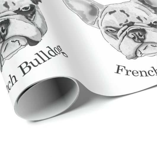 French Bulldog Cadeaupapier (Rol Hoek)