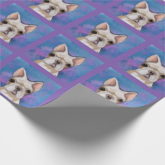 FRENCH BULLDOG CADEAUPAPIER (Hoek)