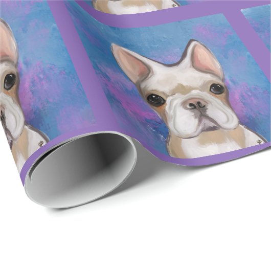 FRENCH BULLDOG CADEAUPAPIER (Rol Hoek)
