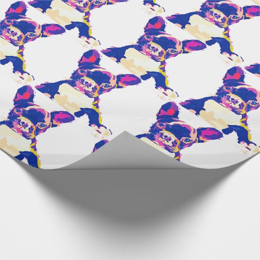 French Bulldog Cadeaupapier (Hoek)