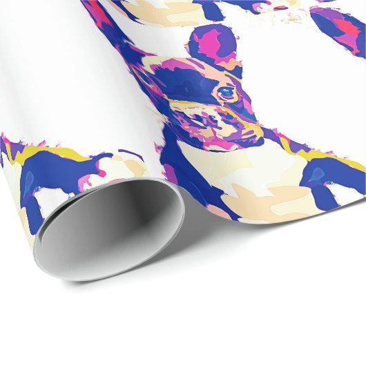 French Bulldog Cadeaupapier (Rol Hoek)
