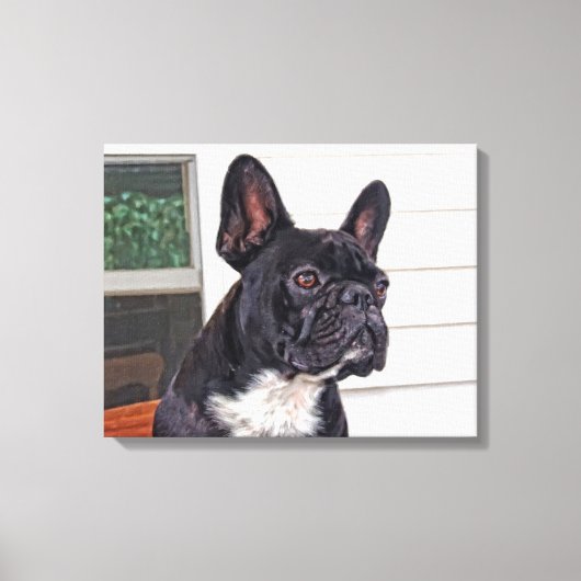 French Bulldog Canvas Afdruk (Voorkant)