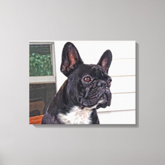 French Bulldog Canvas Afdruk (Voorkant)