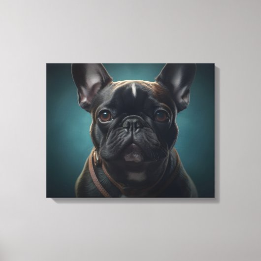 French Bulldog Canvas Afdruk (Voorkant)