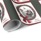 French Bulldog Christmas Cadeaupapier (Rol Hoek)