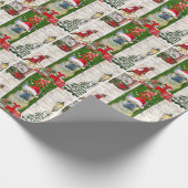 French Bulldog Christmas Cadeaupapier (Hoek)