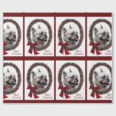 French Bulldog Christmas Cadeaupapier (Vlak)
