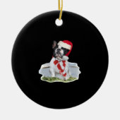 French Bulldog Christmas Day Holidays Gifts Classi Keramisch Ornament (Voorkant)