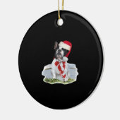 French Bulldog Christmas Day Holidays Gifts Classi Keramisch Ornament (Links)
