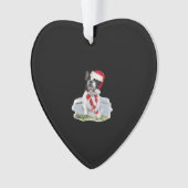 French Bulldog Christmas Day Holidays Gifts Classi Ornament (voorkant)