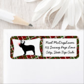 French Bulldog Christmas Etiket (Insitu)