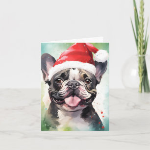 French Bulldog Christmas Kaart