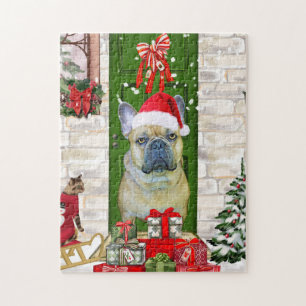 French Bulldog Christmas Legpuzzel
