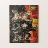 French Bulldog Christmas Legpuzzel (Verticaal)