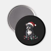 French Bulldog Christmas Lights Xmas Dogs Gifts Me Magneet (Voorkant / Achterkant)