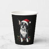 French Bulldog Christmas Lights Xmas Dogs Gifts Me Papieren Bekers (Voorkant)