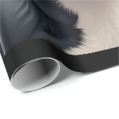 French Bulldog Christmas Long Sleeve T-Shirt Cadeaupapier (Rol Hoek)