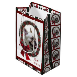 French Bulldog Christmas Medium Cadeauzakje