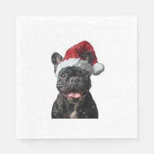 French Bulldog Christmas Servet