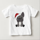 French Bulldog Christmas Snow Winter Animals<br><div class="desc">The French bulldog to softness with fair lights. Funny animals with gifts and snow to the holidays. Also funny for Christmas in July. Dogs are sweet animals and perfect for Christmas.</div>