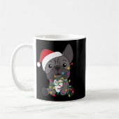 French Bulldog Christmas Snow Winter Animals  Koffiemok (Links)
