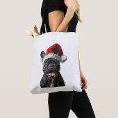 French Bulldog Christmas Tote Bag (Dichtbij)
