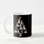 French Bulldog Christmas Tree Frenchie Dog Xmas Pa Koffiemok (Links)