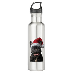 French Bulldog Christmas Waterfles