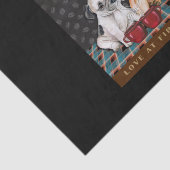 French Bulldog Coffee Tissuepapier (Detail)