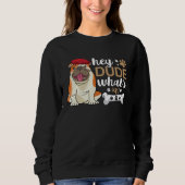 French Bulldog  Cool a Dude Graphics Plus Size Trui (Voorkant)