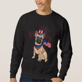 French Bulldog Costume American Flag 4th Of July F Trui