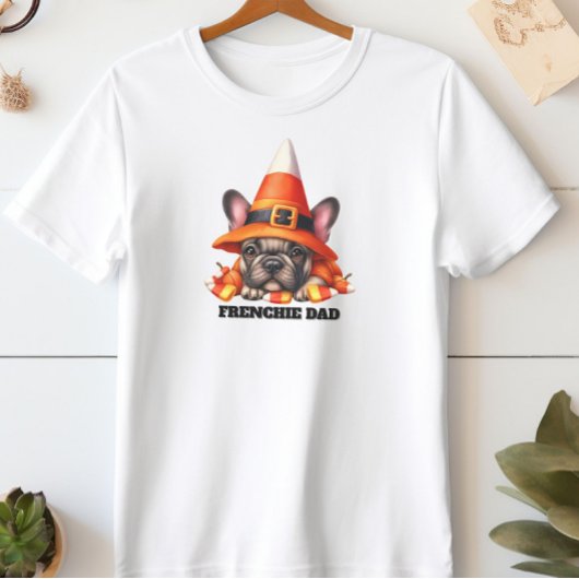 French Bulldog Cute Halloween Candy Costume T-shirt