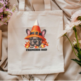 French Bulldog Cute Halloween Candy Costume Tote Bag