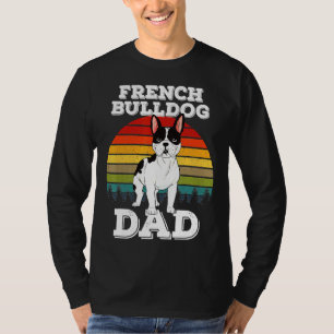 French Bulldog Dad Dog Owner 17 T-shirt