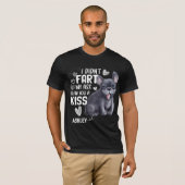 French Bulldog Didnt Fart Kiss Dog T-shirt (Voorkant volledig)
