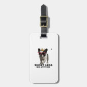 French Bulldog Dog Lovers Bagagelabel (Voorkant verticaal)