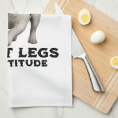 French Bulldog Dog Lovers Theedoek (Quarter Fold)