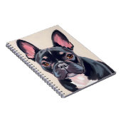 French Bulldog | Dog Pet Painting Notitieboek (Rechterzijde)