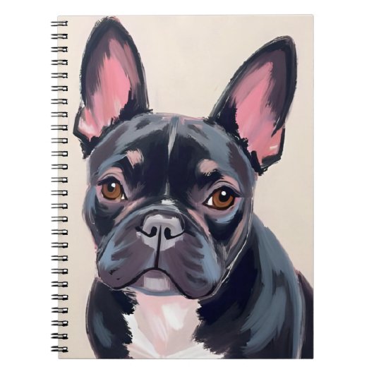 French Bulldog | Dog Pet Painting Notitieboek (Voorkant)