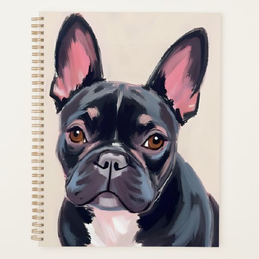 French Bulldog | Dog Pet Painting Planner (Voorkant)