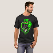 French Bulldog Dog St Patricks Day Lover Irish Sha T-shirt (Voorkant volledig)