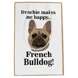 French Bulldog Face Dog Lover Medium Cadeauzakje