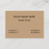 French Bulldog Face Frenchie Dog Groomer Visitekaartje (Achterkant)