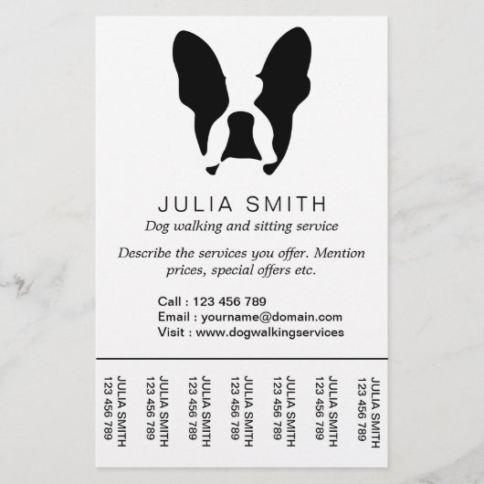 French Bulldog Flyer (Voorkant)