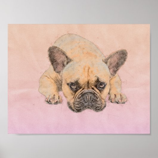 French Bulldog - Frenchie Dog Poster (Voorkant)