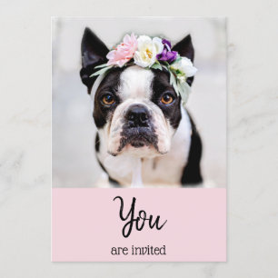 *~* French Bulldog Frenchie Event Cute Invitation Kaart
